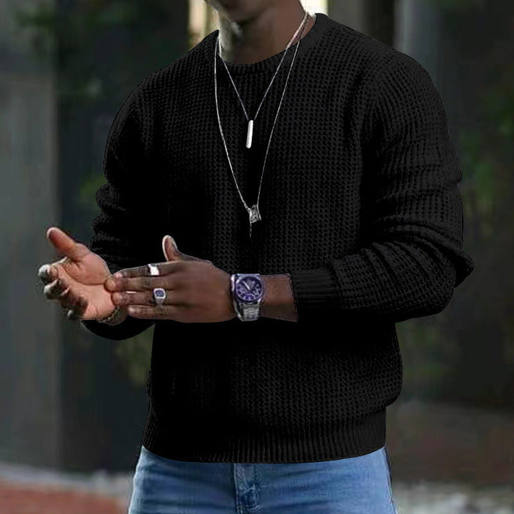 Herren Langarm Pullover - Bequem & Stylisch
