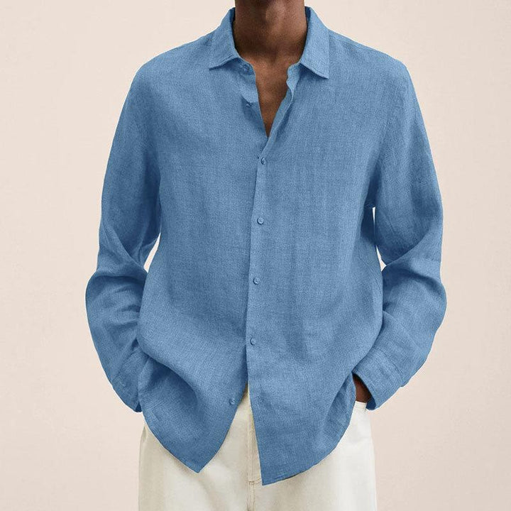 Aliams | Elegantes Leinenhemd für Herren
