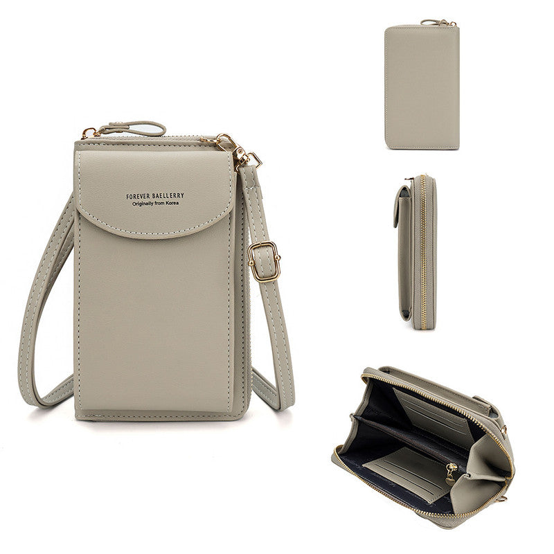 Damen Clutch Geldbörse Mit Handgelenkriemen