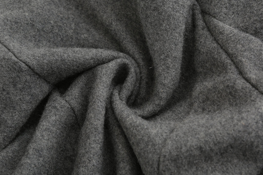 Herren eleganter Übergangsmantel mit doppelter Knopfleiste und weichem Innenfutter Aliams