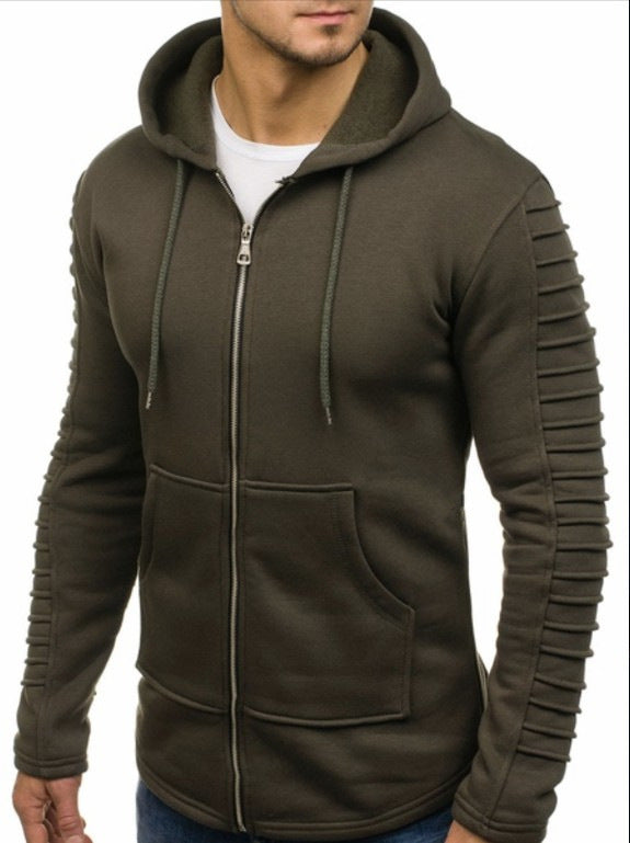 Herren Zip-Hoodie mit innovativem Design Aliams