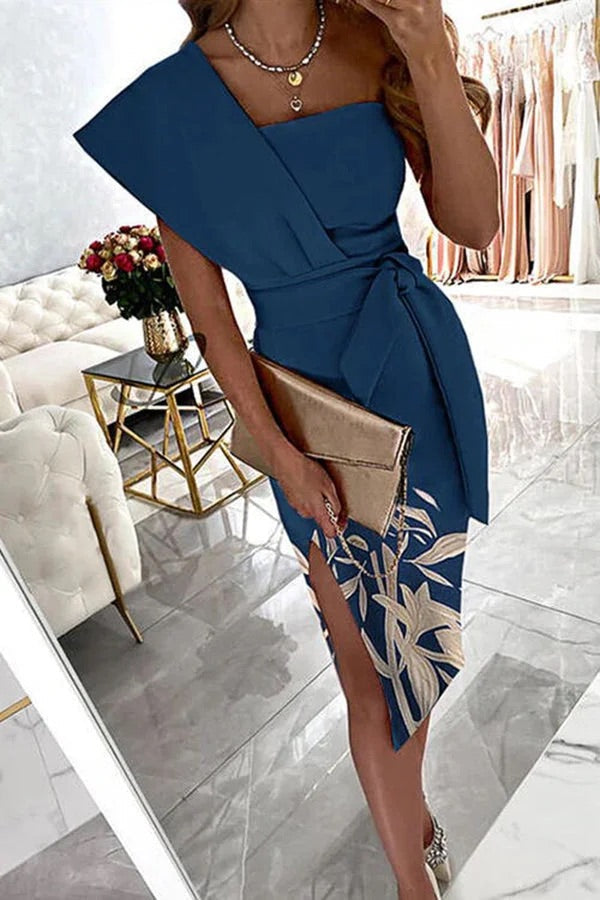 Aliams | Carrie In Paris Knoten Taille Bleistiftkleid