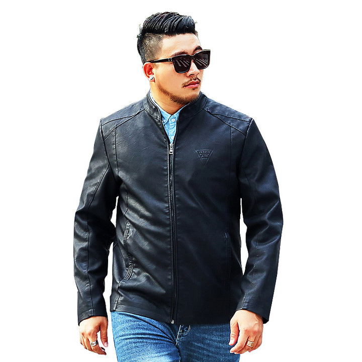 Herren Kunstlederjacke Aliams