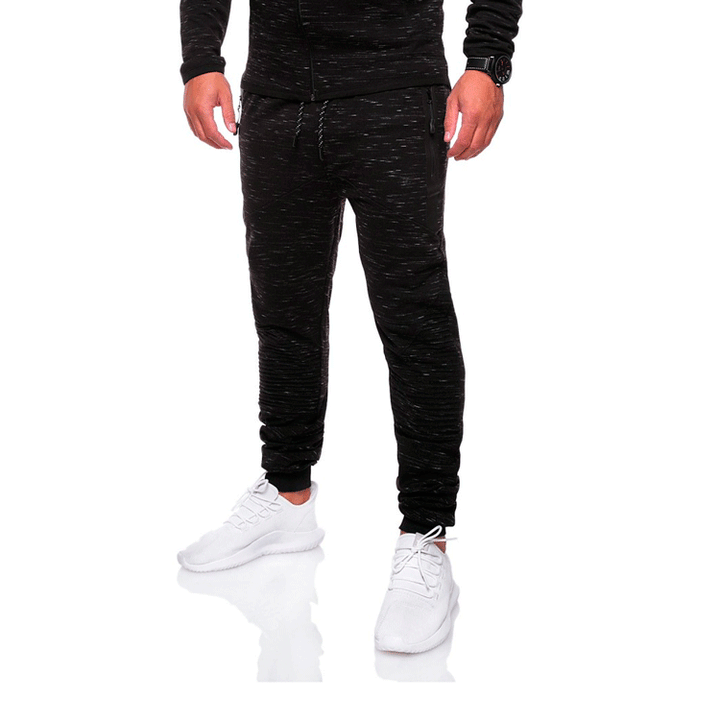 Herren Sportliche Jogginghose mit funktionalen Taschen und elastischem Bund Aliams