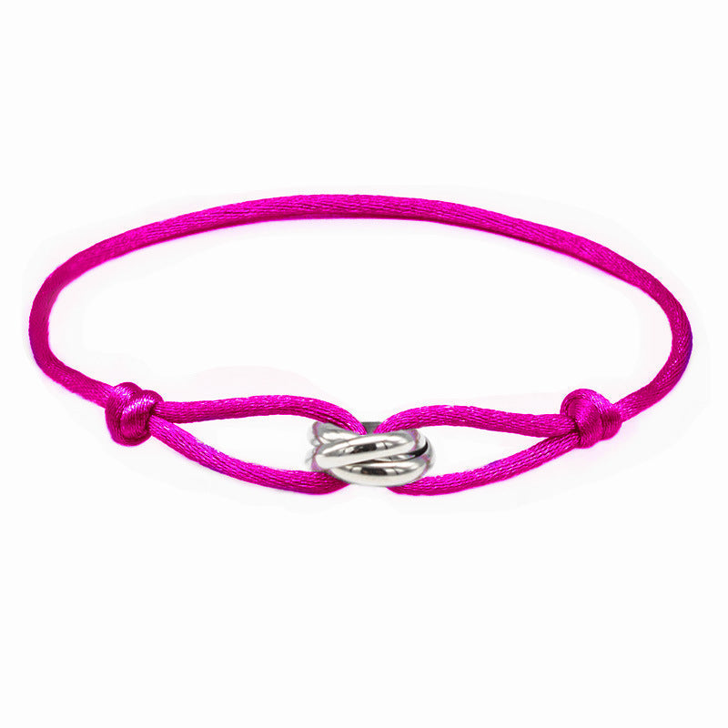 Aliams | Handgefertigtes Paar Edelstahl Diy Tragband