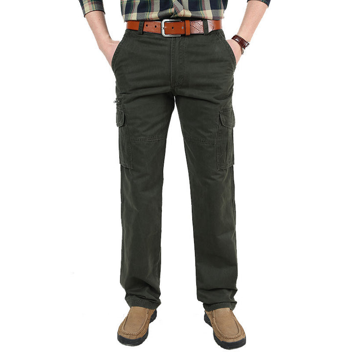 Herren praktische Cargo-Hose mit multifunktionalen Taschen Aliams