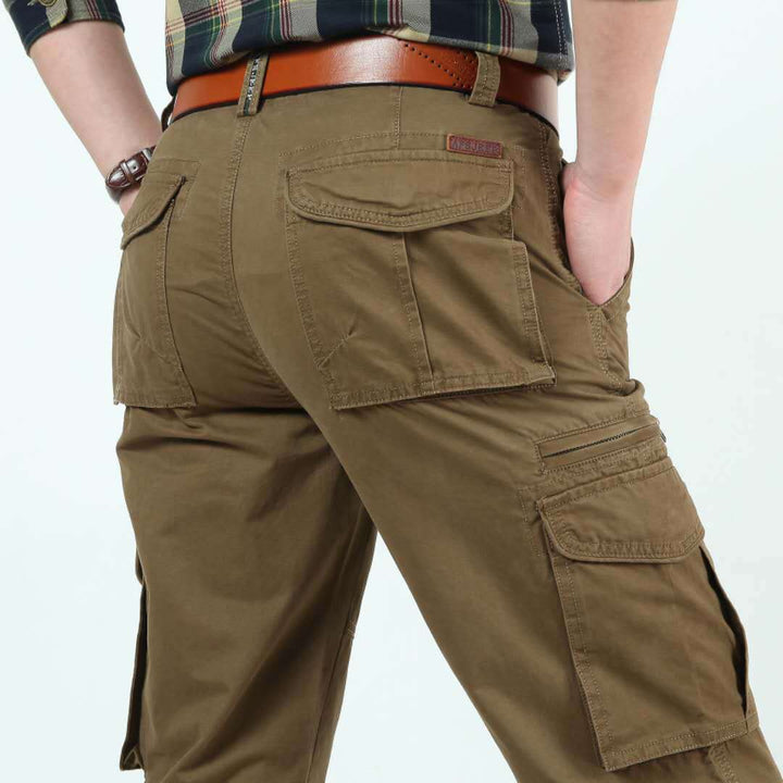 Herren praktische Cargo-Hose mit multifunktionalen Taschen Aliams