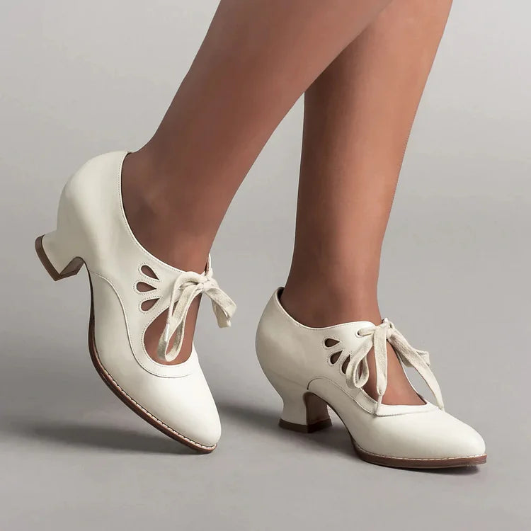 Aliams | Edwardianische Lederschuhe für Damen
