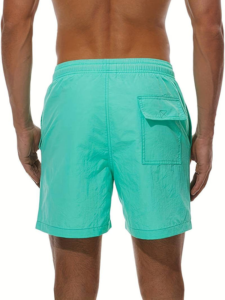 Aliams | Badeshorts mit Netzfutter für Herren