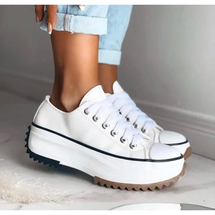 Aliams | Bequeme Plateau Sneaker für Damen