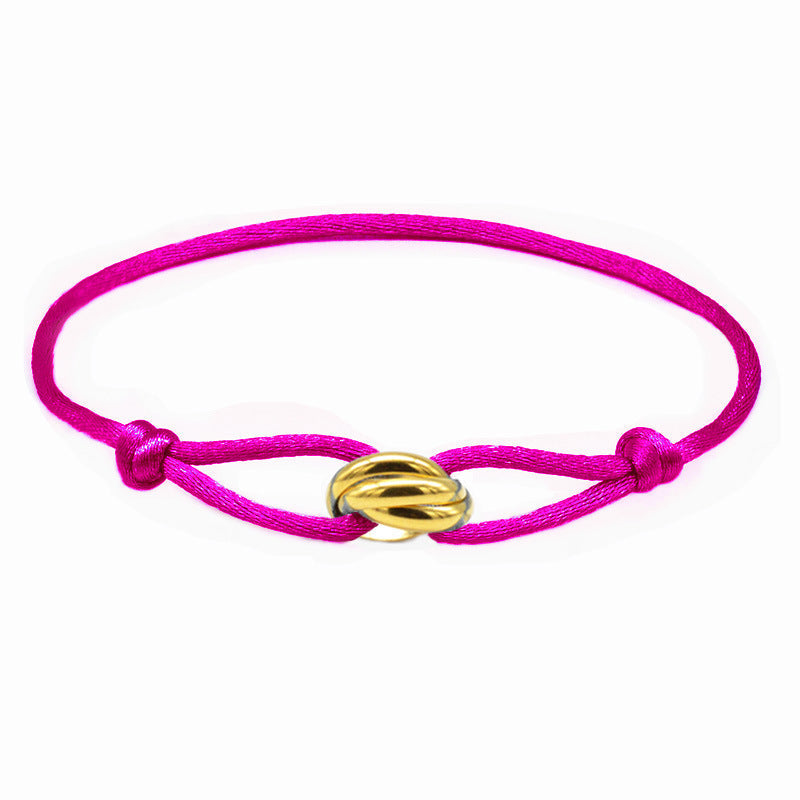 Aliams | Handgefertigtes Paar Edelstahl Diy Tragband