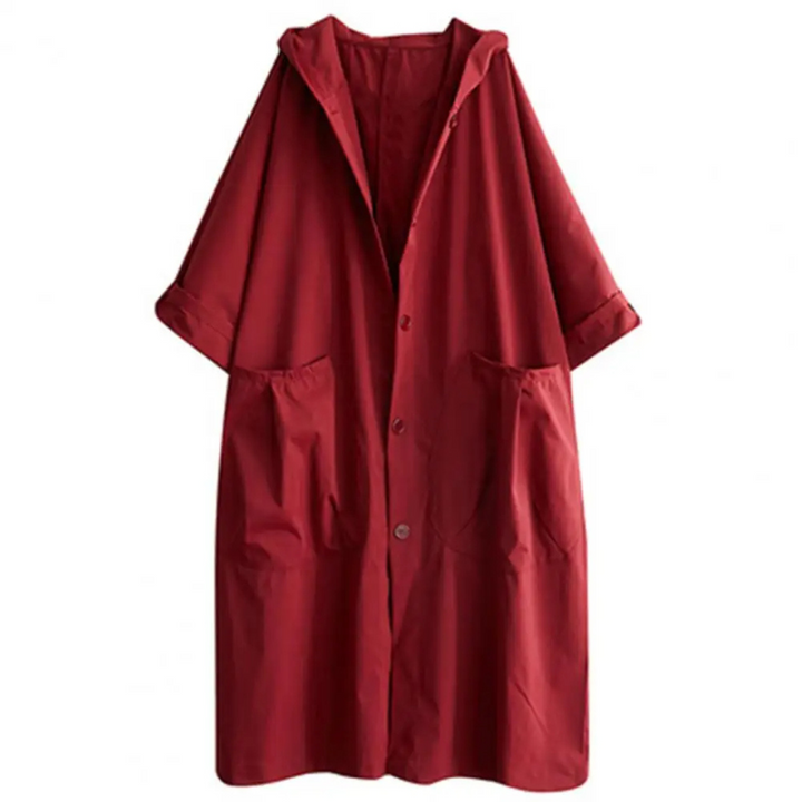 Übergroßer Kapuzen Trenchcoat für Damen – Stilvoll & Praktisch