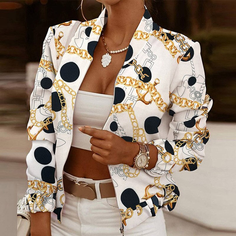 Aliams | Jacke Vintage Elegante Zwischenjacke für Frauen