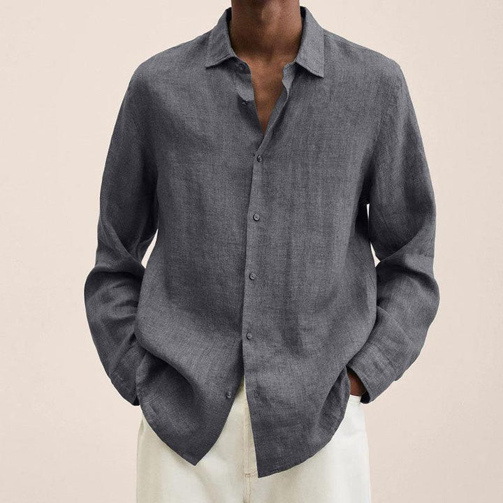 Aliams | Elegantes Leinenhemd für Herren
