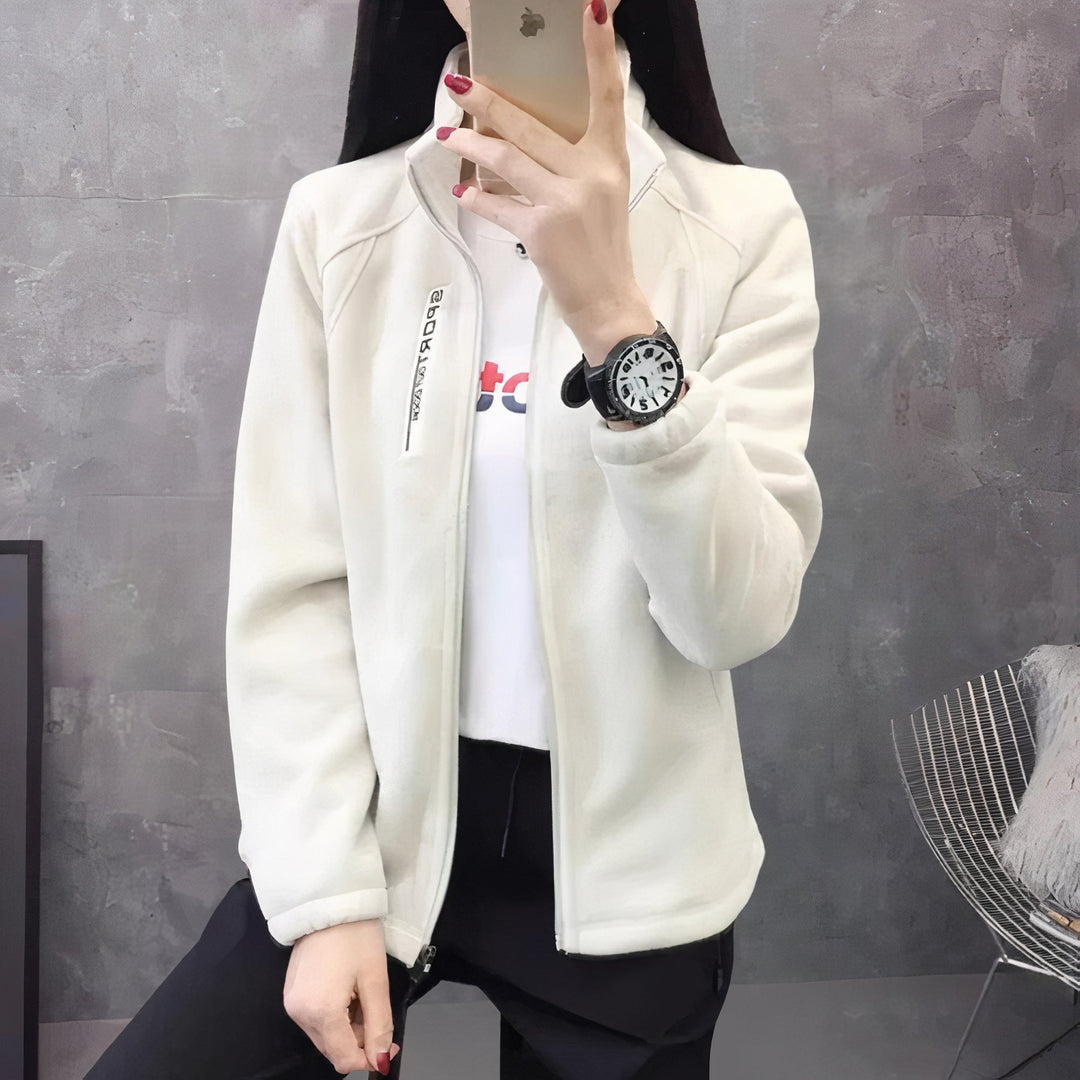 Sportliche Fleece-Jacke Für Damen