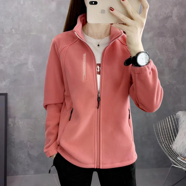 Sportliche Fleece-Jacke Für Damen