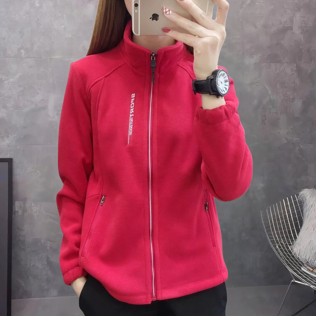 Sportliche Fleece-Jacke Für Damen