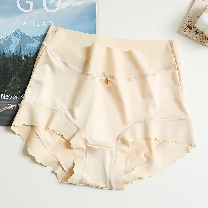 Aliams | Delikate Nahtlose Seidensatin Unterwäsche für Damen