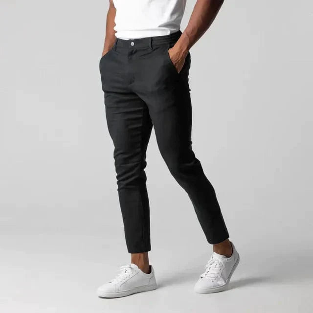 Stylischer Herren Hosen In Hochwertiger Wolle