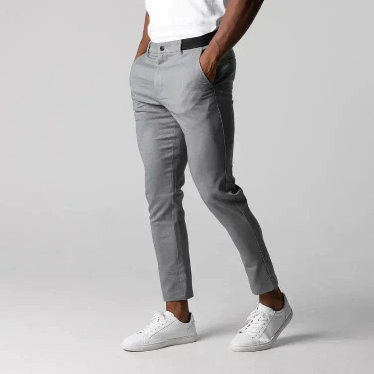 Stylischer Herren Hosen In Hochwertiger Wolle