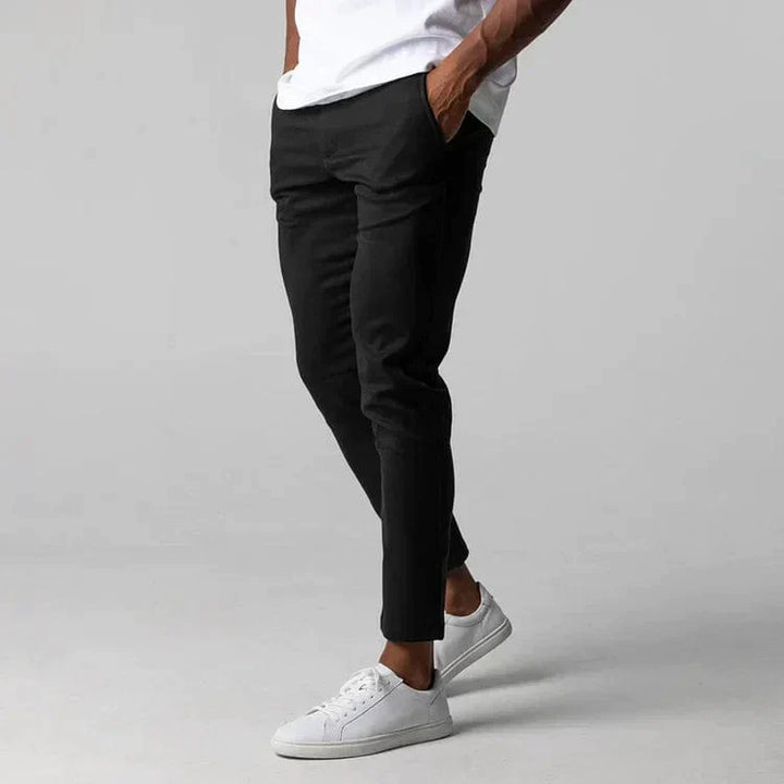 Stylischer Herren Hosen In Hochwertiger Wolle