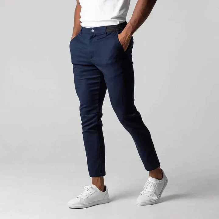 Stylischer Herren Hosen In Hochwertiger Wolle