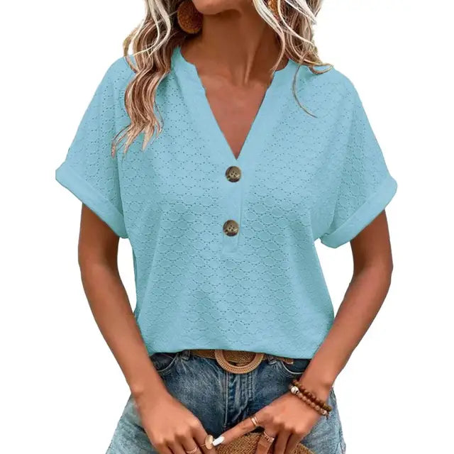 Aliams | Damen V-Ausschnitt Top