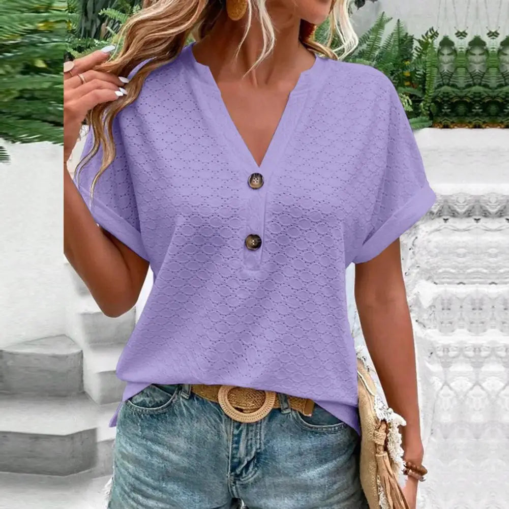 Aliams | Damen V-Ausschnitt Top