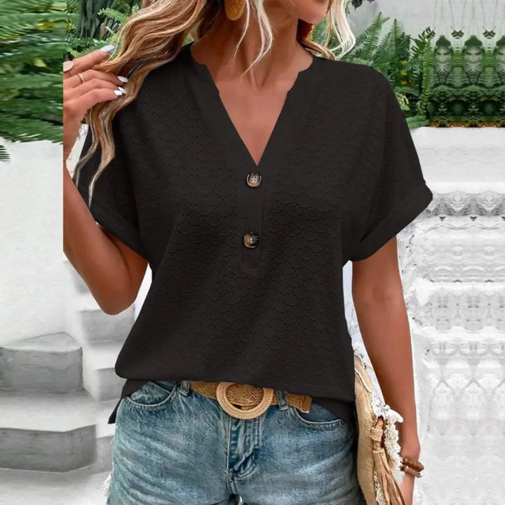 Aliams | Damen V-Ausschnitt Top
