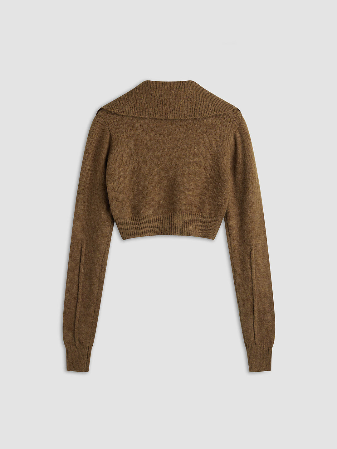 Damen Herbst-Cropped Cardigan - Modisch & Bequem