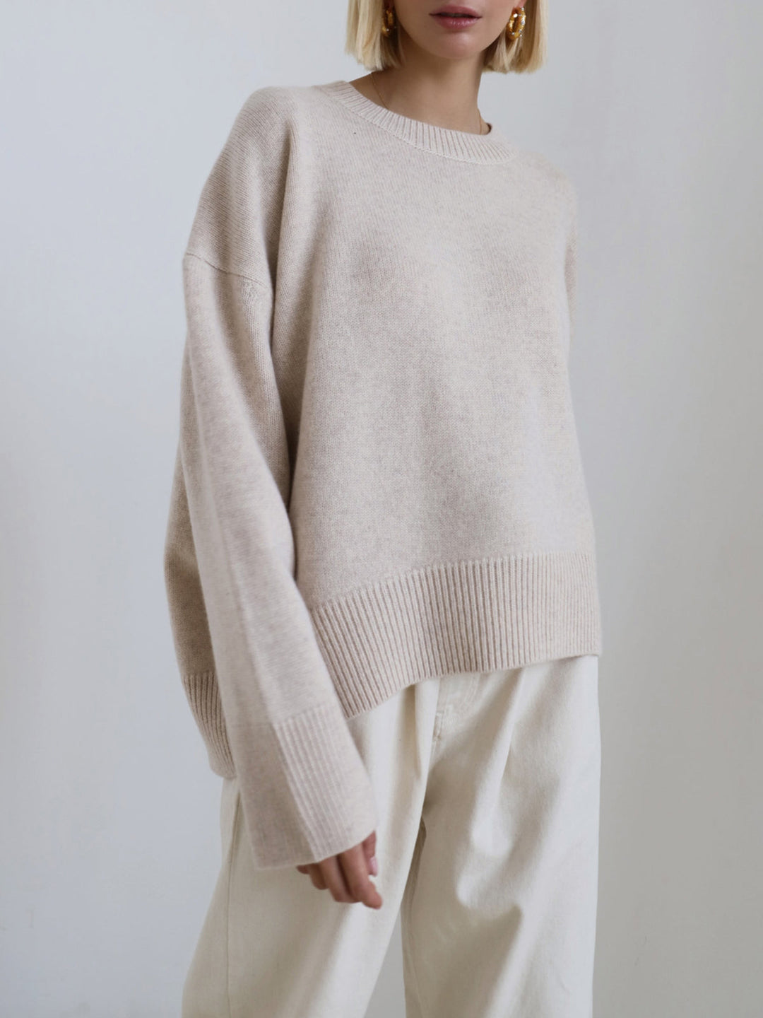 Damen Oversized Pullover Für Herbst - Lässig & Stylisch