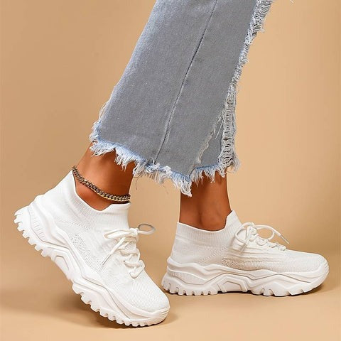 Aliams | Atmungsaktive Damen-Sneaker mit Zusätzlicher Fußstütze