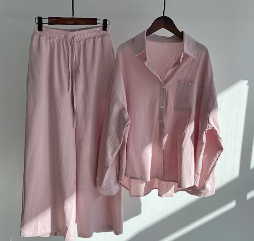 Das sommerliche Leinenensemble