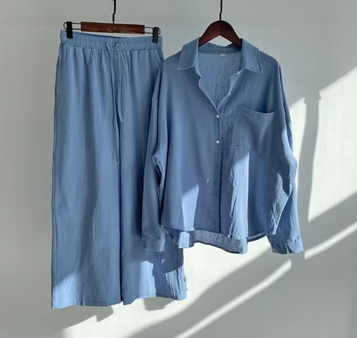 Das sommerliche Leinenensemble