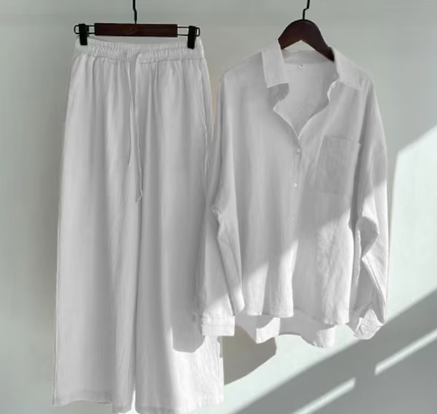 Das sommerliche Leinenensemble
