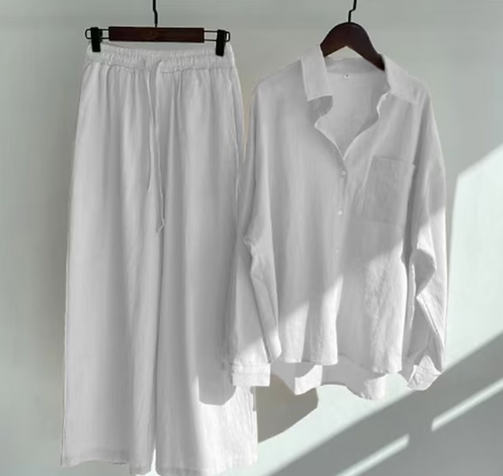 Das sommerliche Leinenensemble