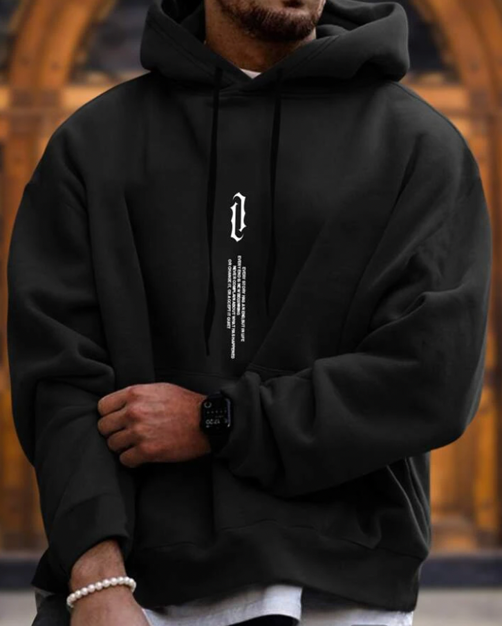 Unglaublich Bequemer Und Stylischer Herren Kapuzenpullover
