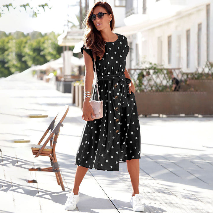 Aliams | Barbro Lässiges Midikleid