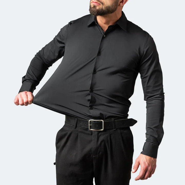 Stretch Anti-Falten-Hemd