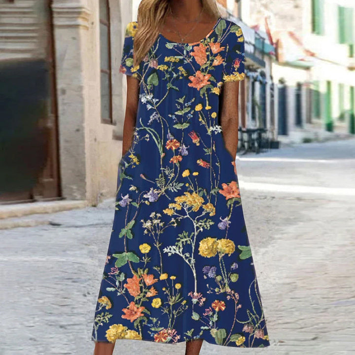 Aliams | Boho Blumenkleid für Frauen
