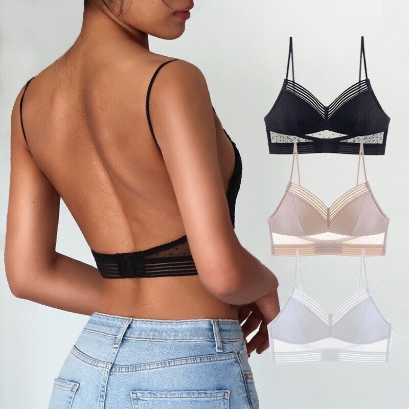 Aliams | Comfybh Kabelloser Bh mit Tiefem Rücken