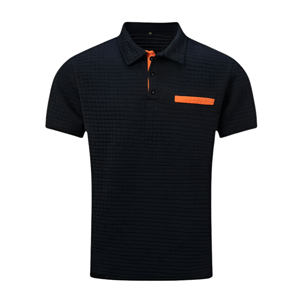 Herren Poloshirt mit kurzem Ärmel und klassischem Kragen