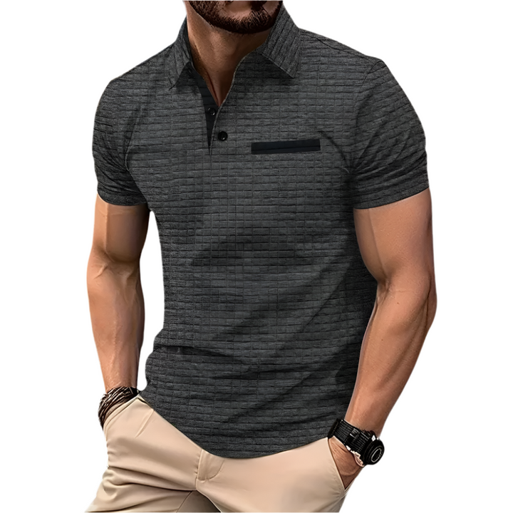 Herren Poloshirt mit kurzem Ärmel und klassischem Kragen