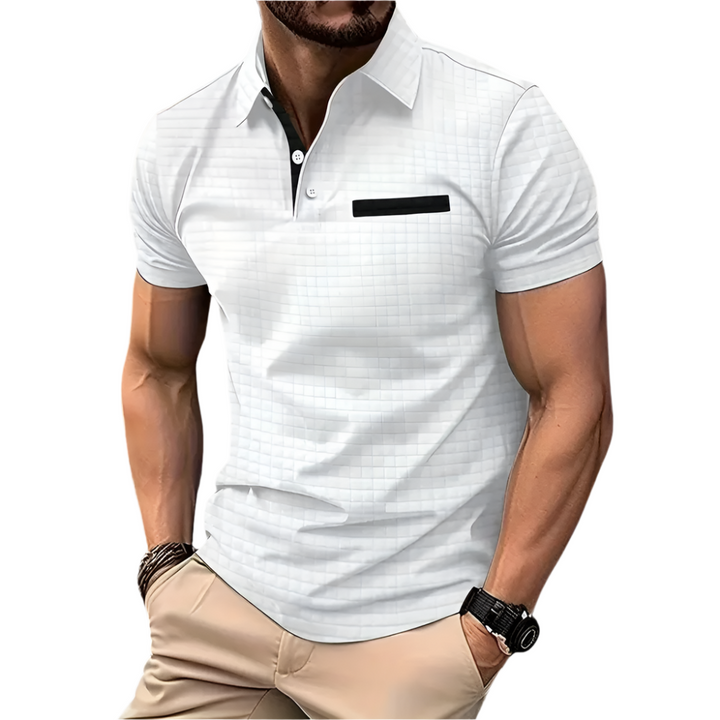 Herren Poloshirt mit kurzem Ärmel und klassischem Kragen