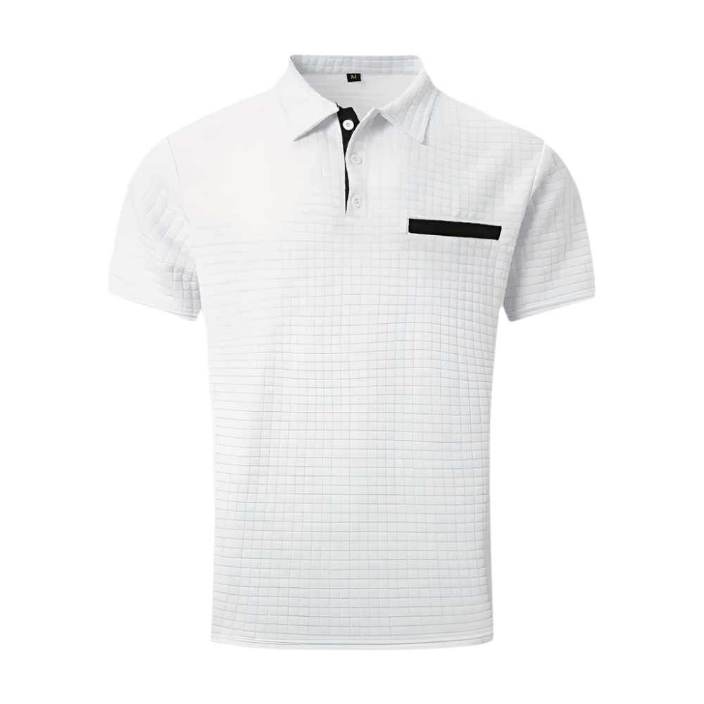 Herren Poloshirt mit kurzem Ärmel und klassischem Kragen