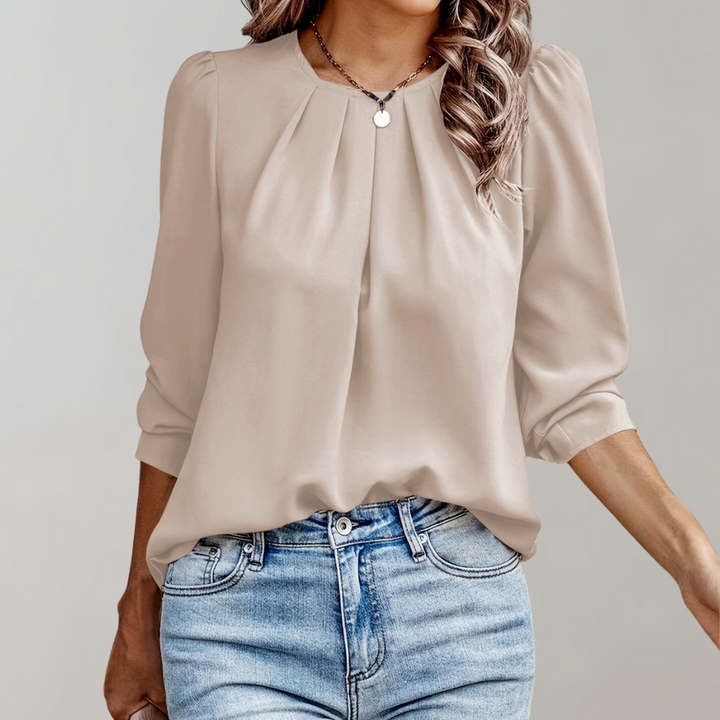 Aliams | Gepflegte Satin-Bluse für Damen