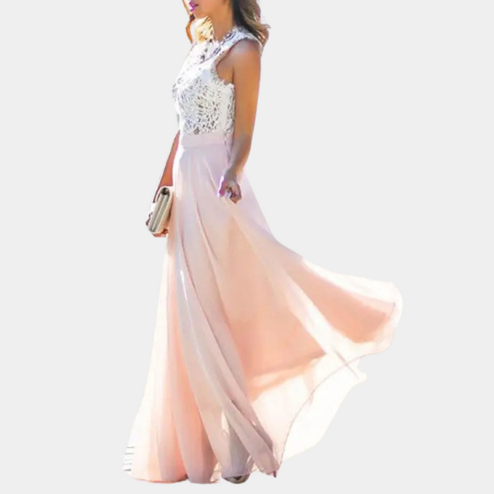 Aliams | Elegantes Damenkleid mit Spitze