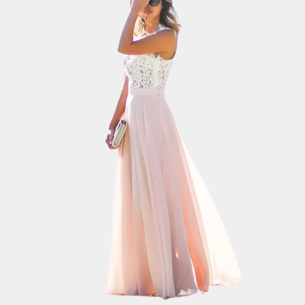 Aliams | Elegantes Damenkleid mit Spitze