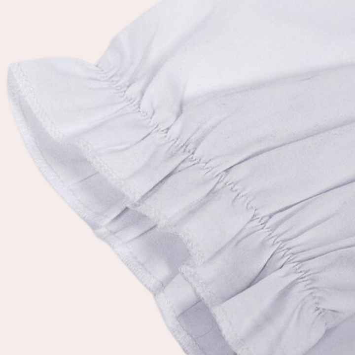 Aliams | Damen Dirndl mit Feiner Blumenapplikation