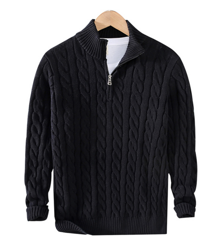 Modischer Herrenpullover Stil Komfort